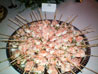 skewered shrimp