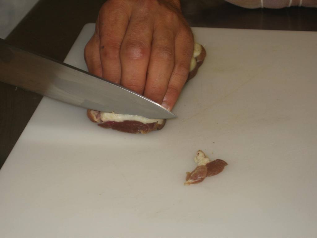 proper hand location for cutting